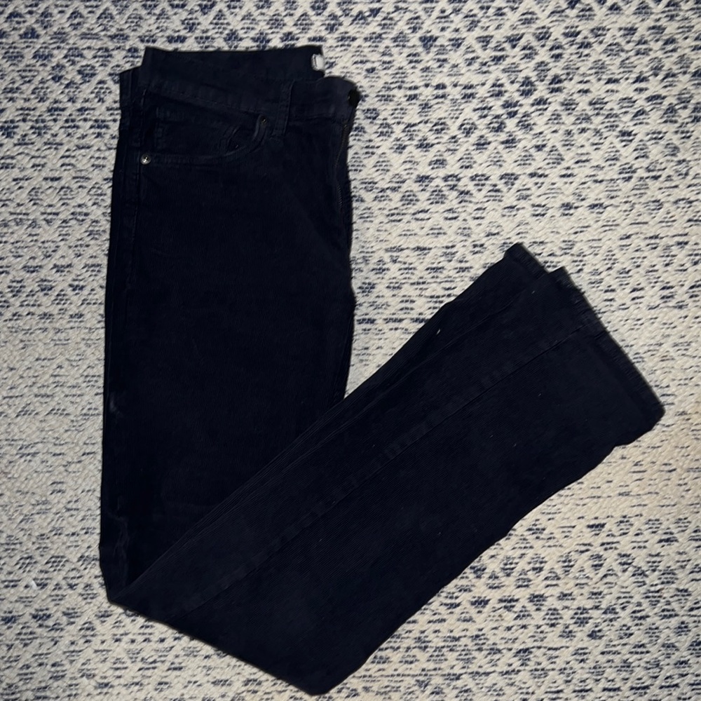 UNIQLO Men’s Navy Blue Corduroy Pants